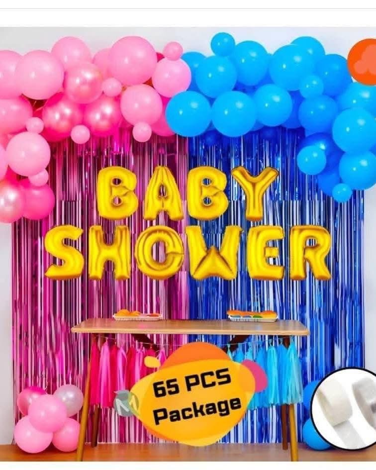 Baby Shower Foil Banner Combo Set HBD0055