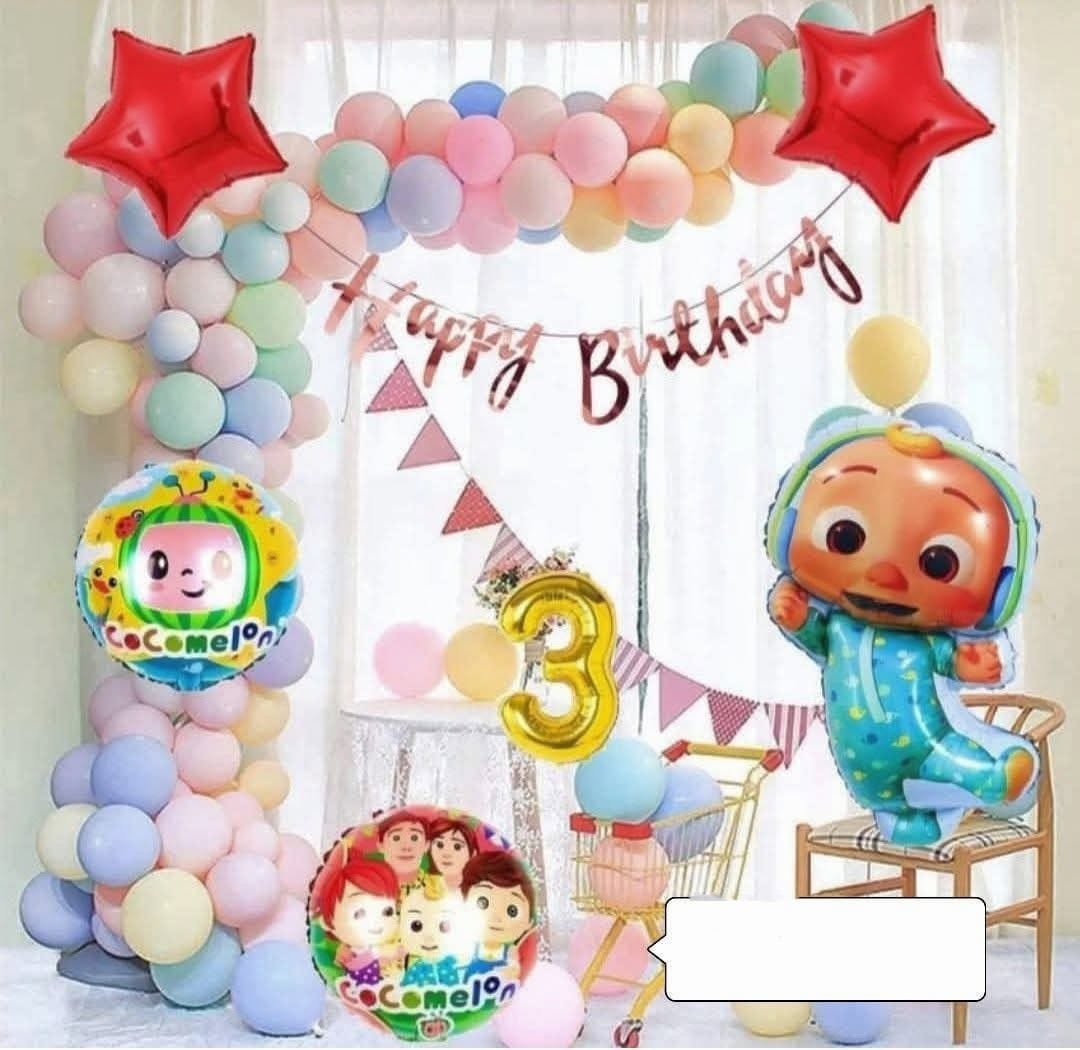 Cartoon Cocomelon Set Boy Girl HBD0073