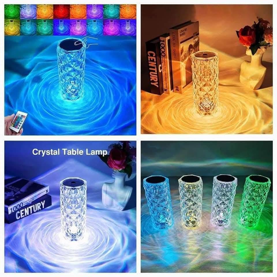 Rose diamond table lamp