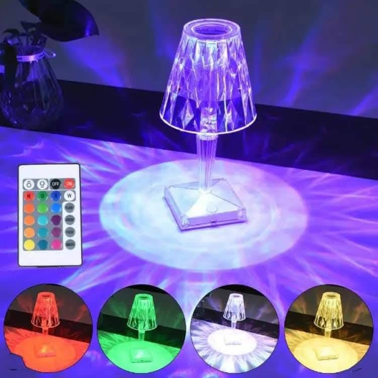 Crystal table lamp