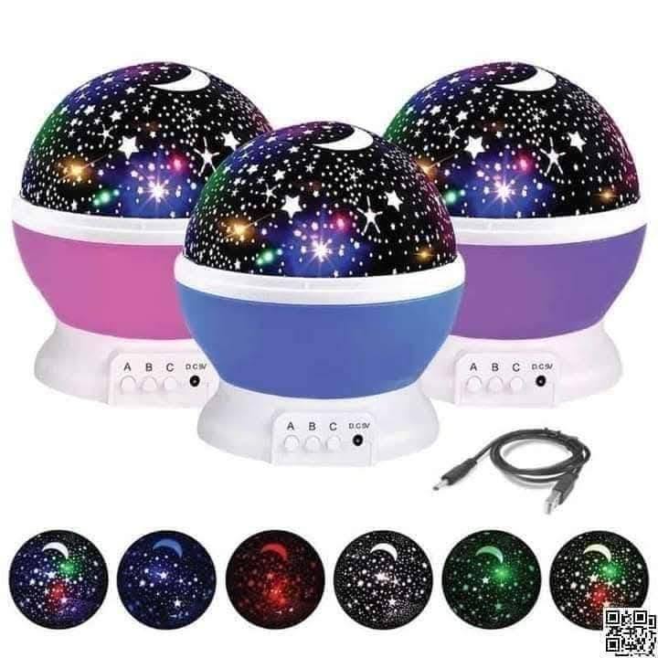 Star master rotate projector night lamp