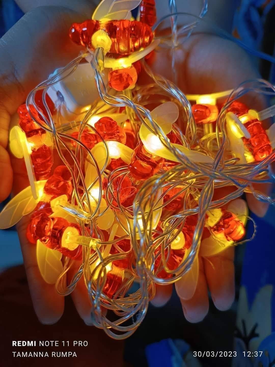 Honey bee fairy light