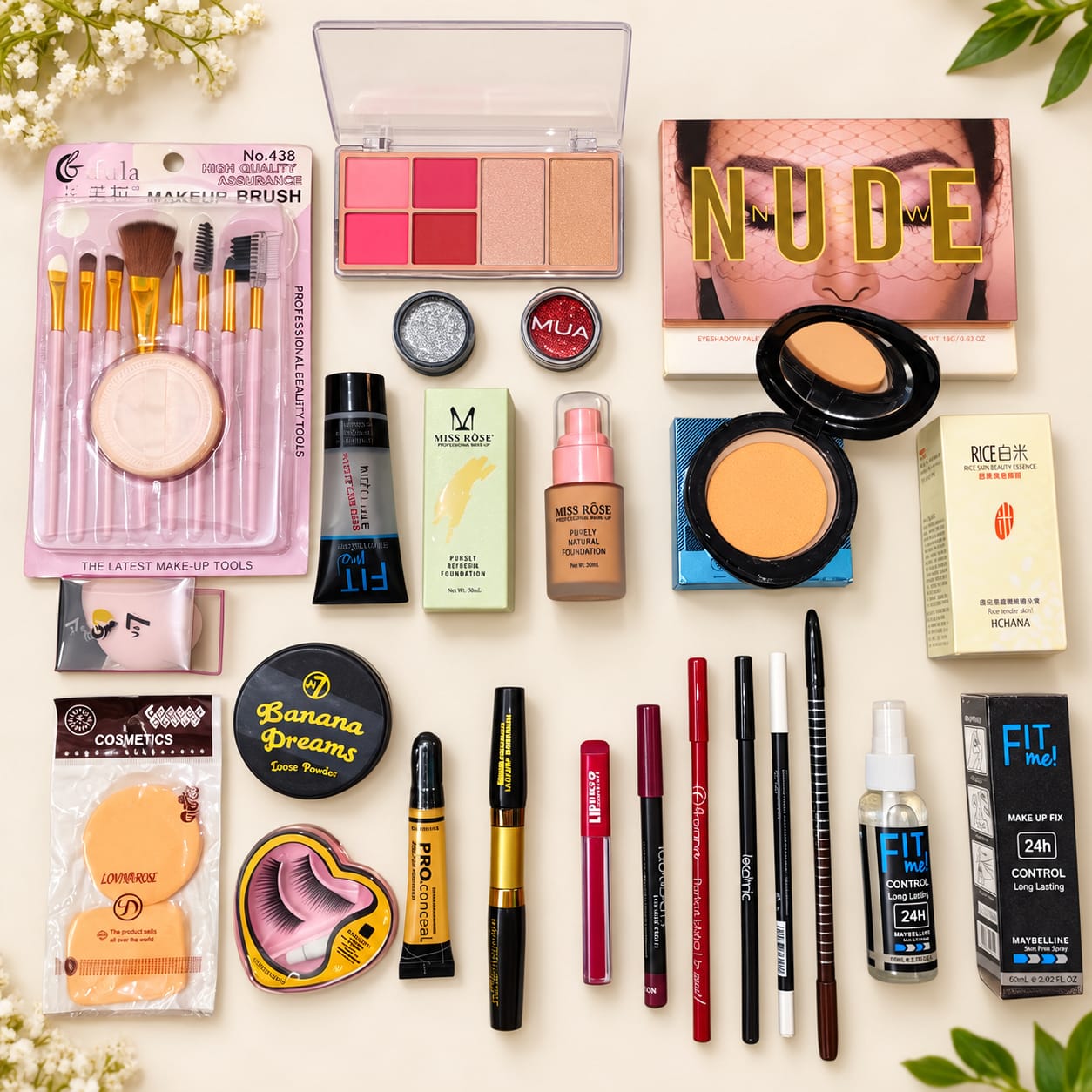 🌸 22-IN-1 PREMIUM MAKEUP COMBO 🌸